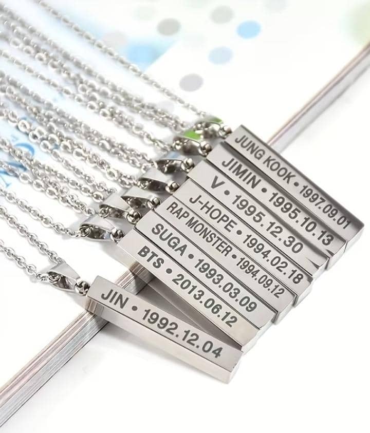 BTS necklace