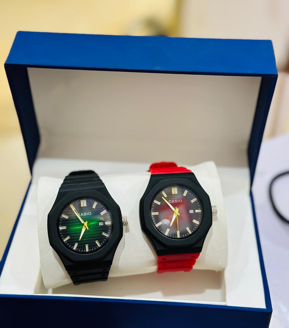 CASIO WATCH WITH UNIQUE DIAL