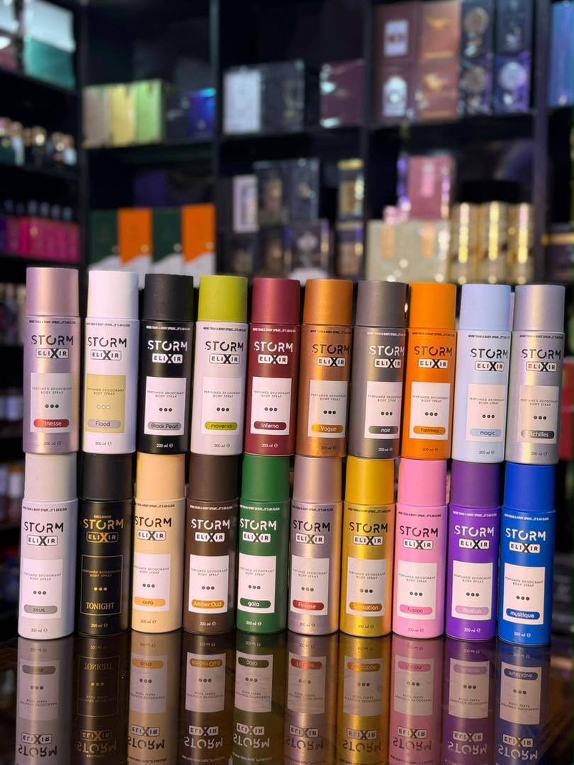 Elixir body spray