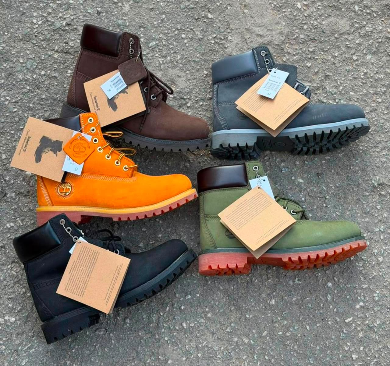 Timber land boots